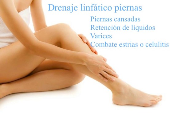 Drenaje linfatico piernas